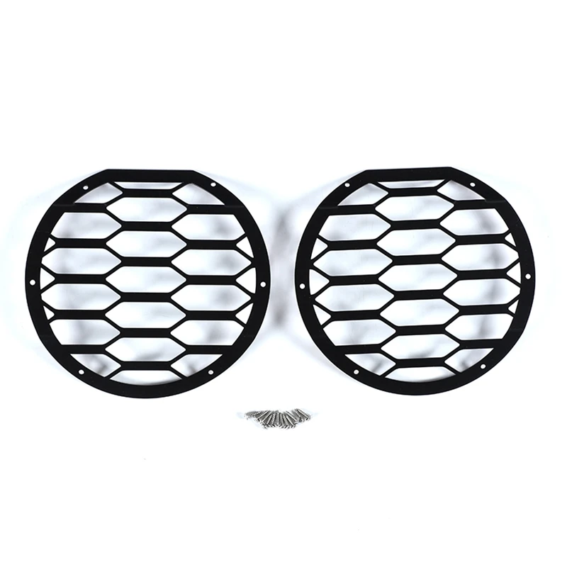 

Front Headlight Cover Protect Hoods Lampshade Grille for Suzuki Jimny 2019 2020 2021 Accessories ,Black