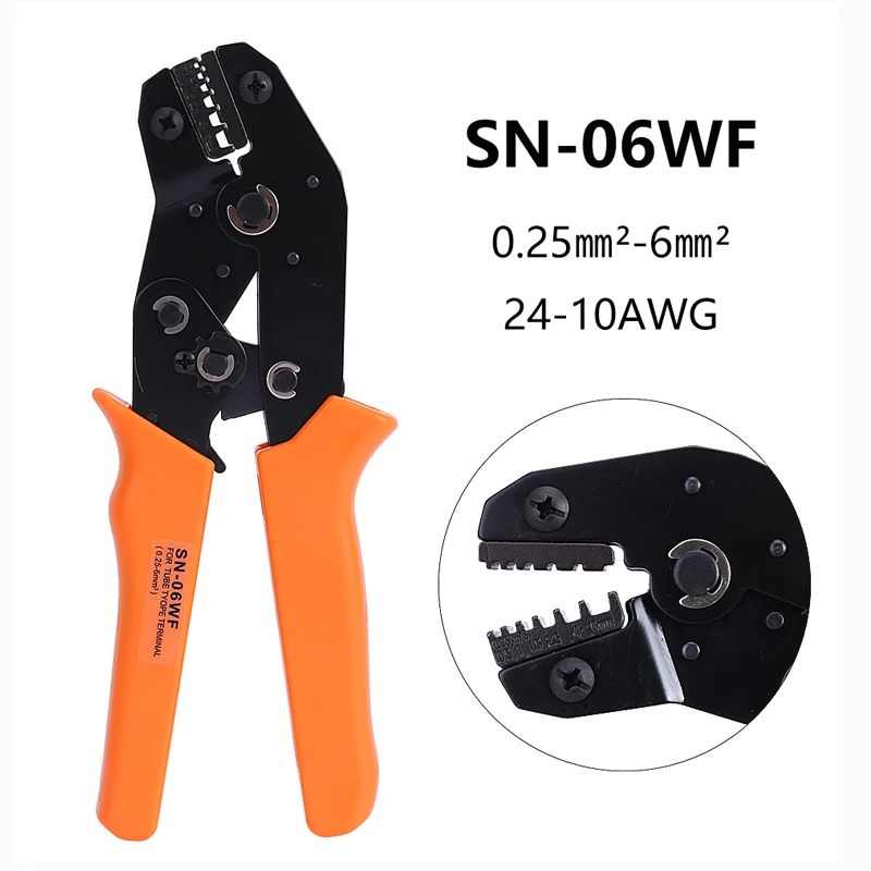 Обжимные клещи зажим для проволоки обжимной SN 02WF2C/SN 02B/SN 0325/SN 02WF/SN 16WF/SN 06W