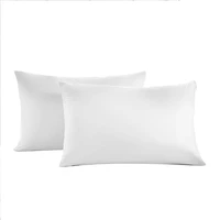 2pcs pillow case 50x70 waterproof zippered pillow protector bed bug pillow cover anti dust mite smooth allergy pillow cases beds