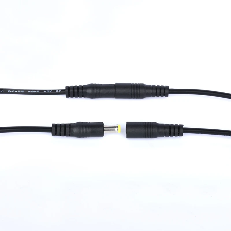 10 шт. 5 5*2 1 мм разъемы постоянного тока Удлинительный кабель питания 22AWG Женский