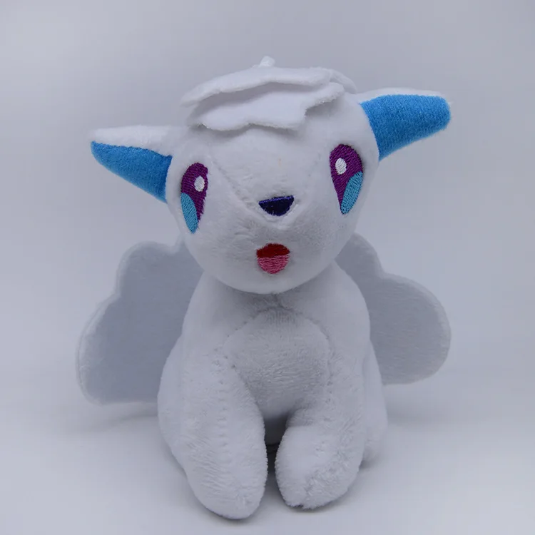 Takara Tomy Покемон Пикачу Плюшевые игрушки смещение ледяной огонь шестихвостая лисица плюшевая кукла сцепление кулон