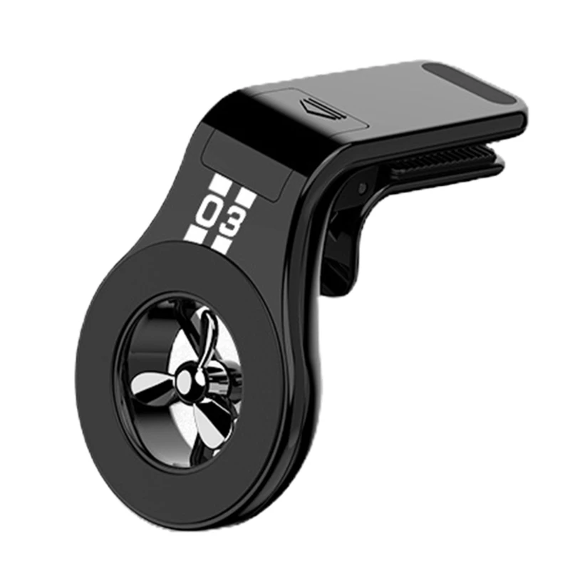 

High-quality ABS+PC Incense Type Cross-border Air Outlet Multifunctional 360-degree Magnetic Car Holder