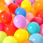 100 шт. на день рождения воздушные шары 10 дюймов латекса воздушный шар с гелием утолщение жемчужные вечерние шар вечерние бальные детские игрушки шарики для свадьбы