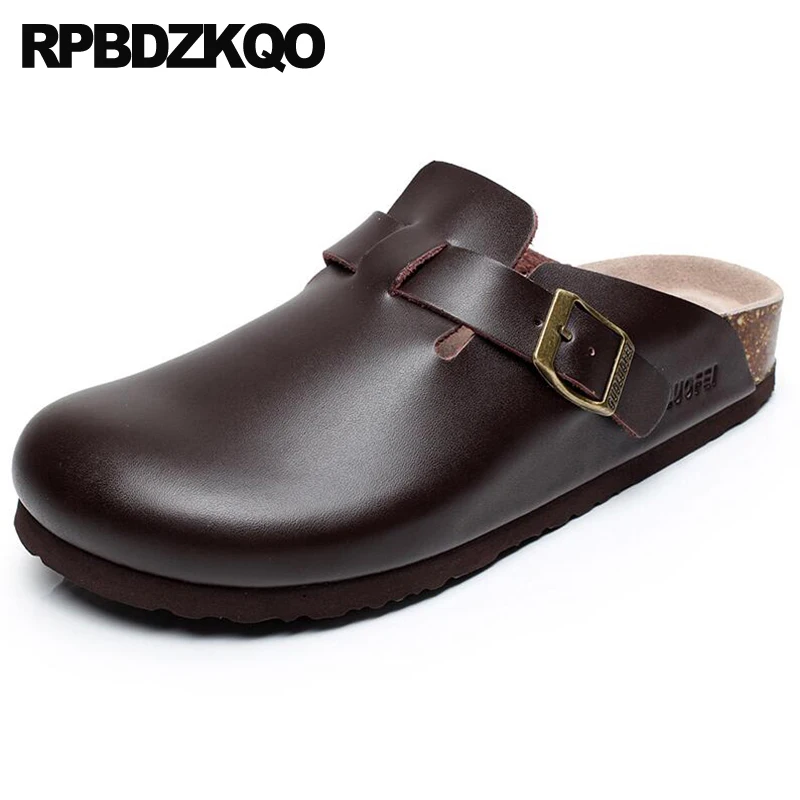 Шлепанцы без задника с открытыми пальцами Обувь для пляжа Летние мужские