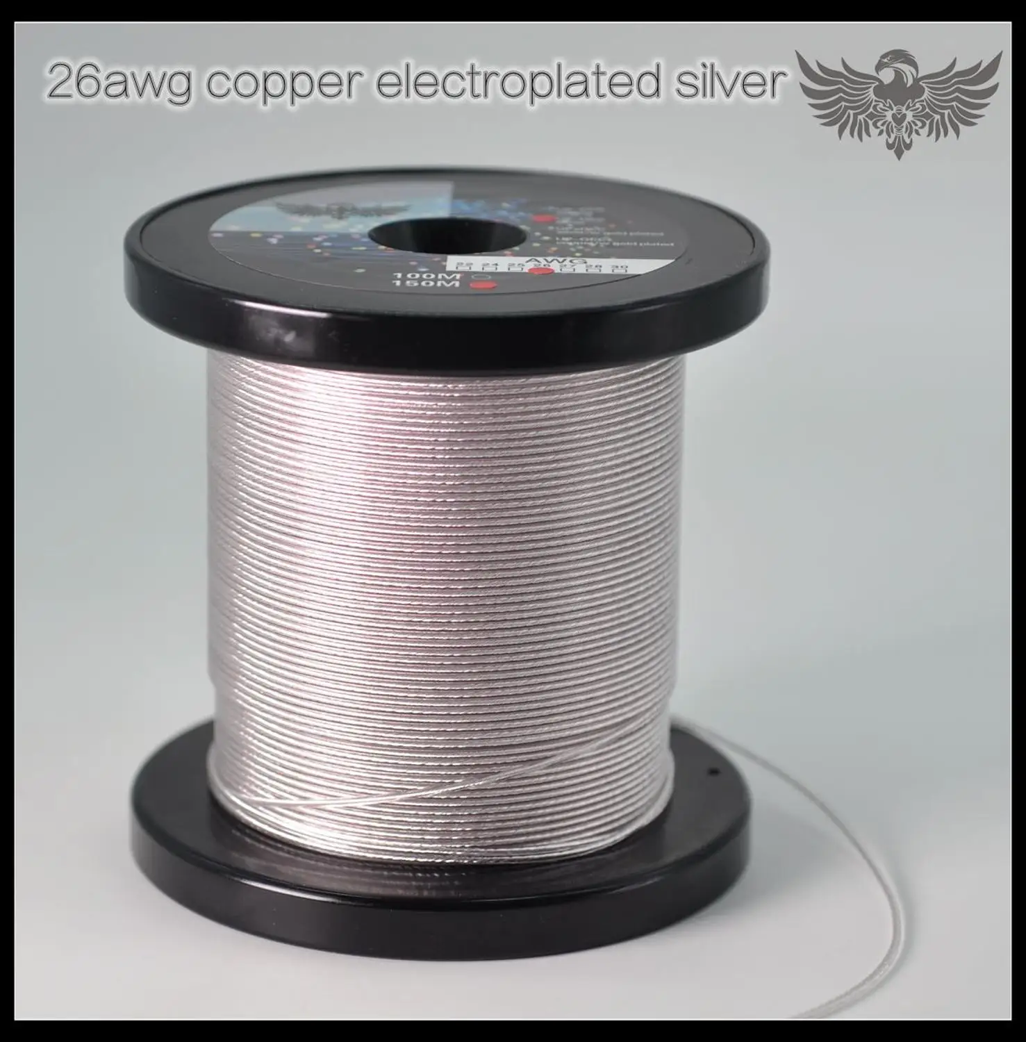 Пластина OCC с серебряными наушниками линия обновления 7N UP-OCC серебро 26AWG MMCX UPOCC 99.99998