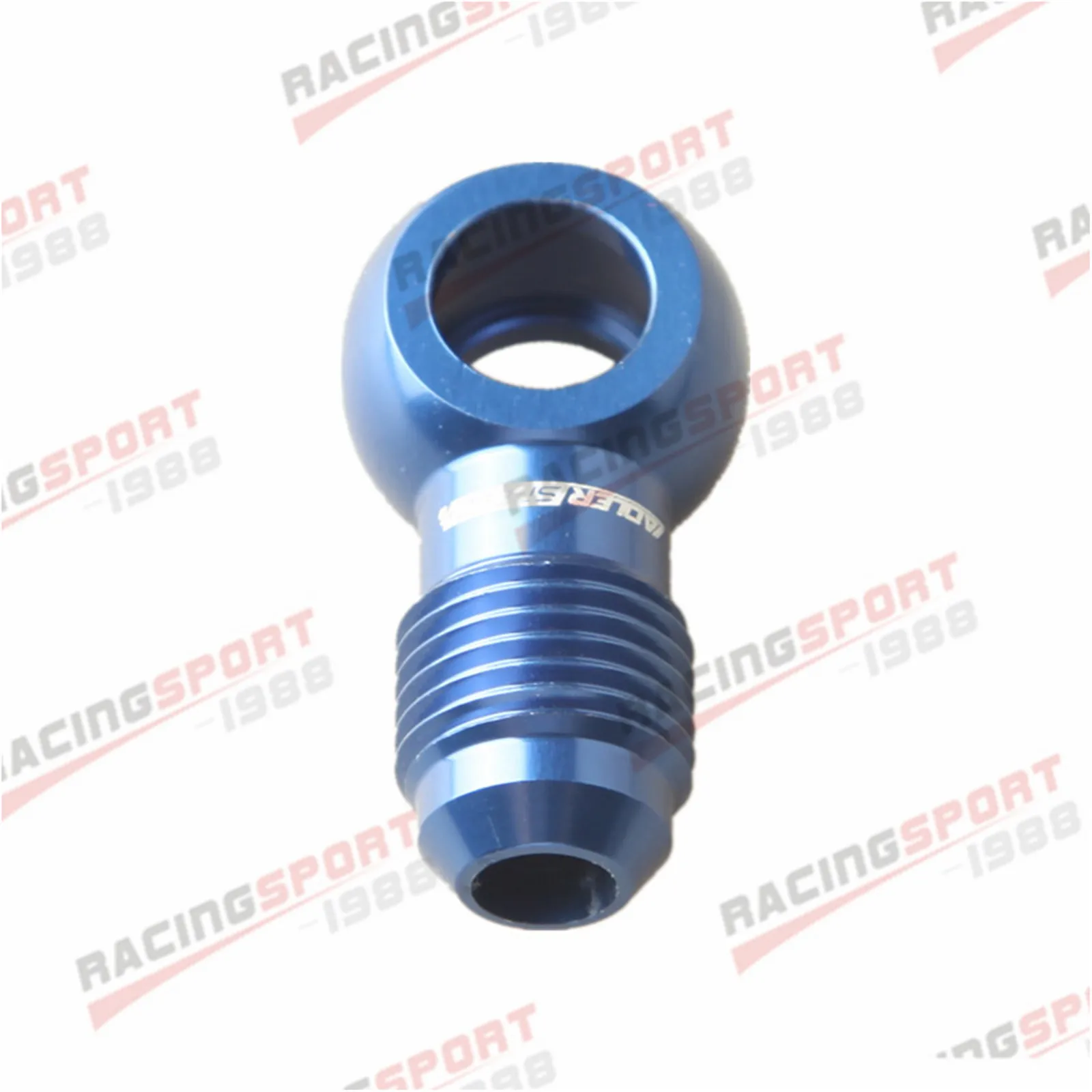 

New Aluminum Banjo Adaptor Bolt AN6 AN-6 To 10.5mm Brake Fitting Blue