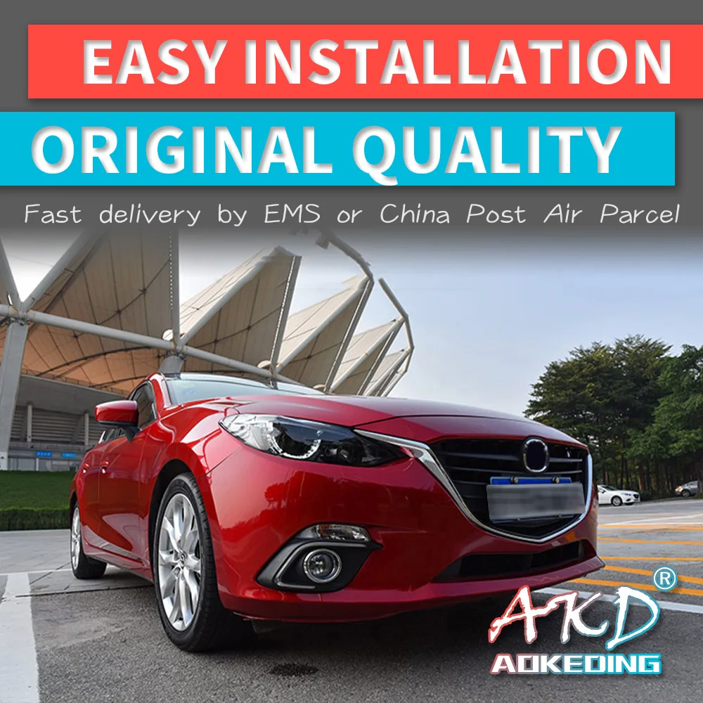 

AKD Car Styling Headlights for Mazda 3 Axela 2014-2016 LED Headlight DRL Head Lamp Led Projector Automotive Accessories