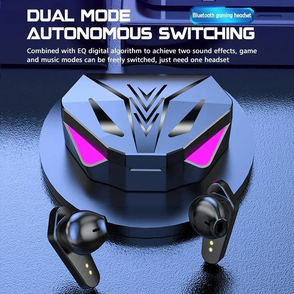 

Беспроводные Bluetooth-наушники, спортивные наушники, шумоподавляющие наушники, игровые наушники-вкладыши без задержки, Универсальные наушник...