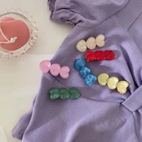 womens hairpins candy color water ripple hairpins cute girlsbangs clips daily outing hair accessories all match