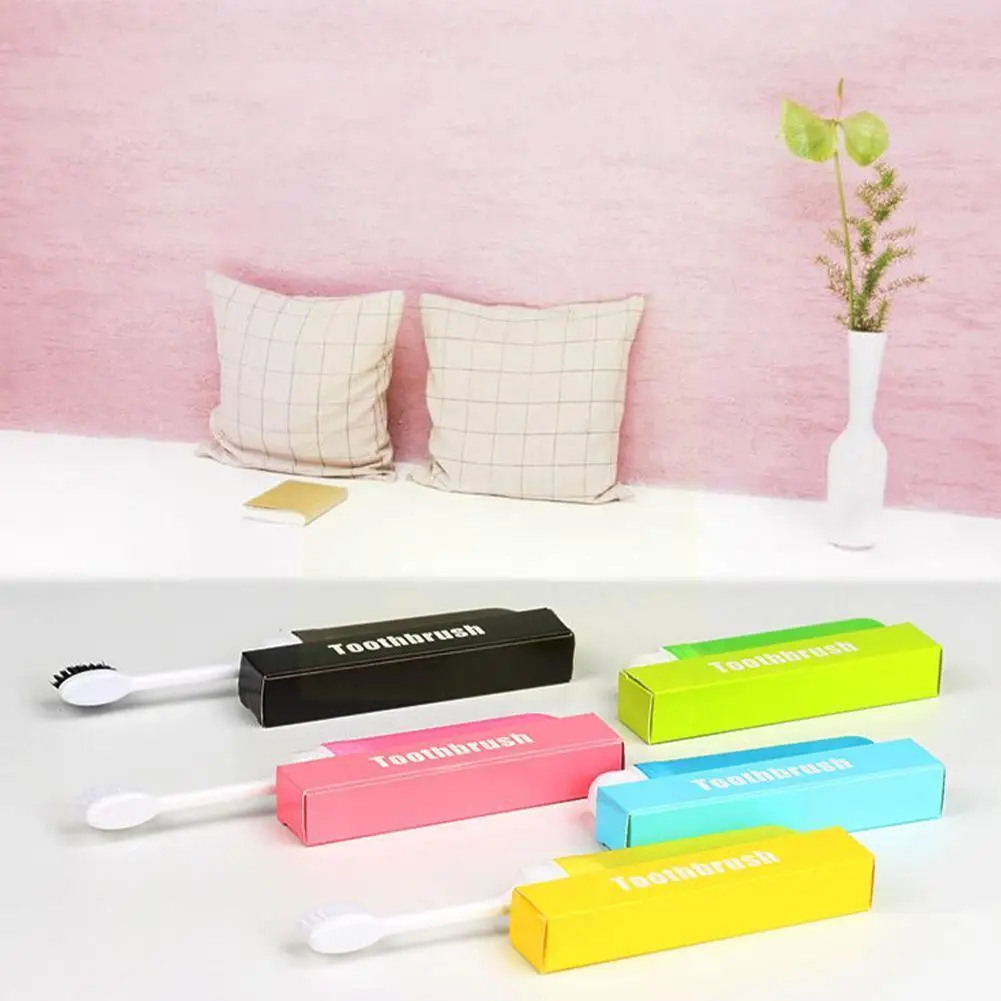 

1 шт., Складная зубная щётка для путешествий