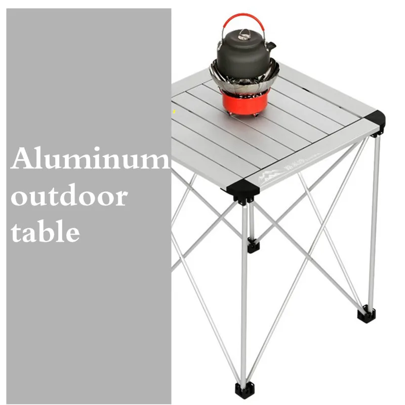 Outdoor Table Portable Foldable Picnic Camping Ultralight Stall Barbecue Desk Aluminum Folding Tables |