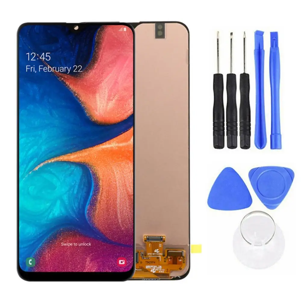 

Replacement LCD Touch Screen Digitizer for Samsung Galaxy A20 A205 SM-A205F Screen Replacement Parts Of The Cell Phone