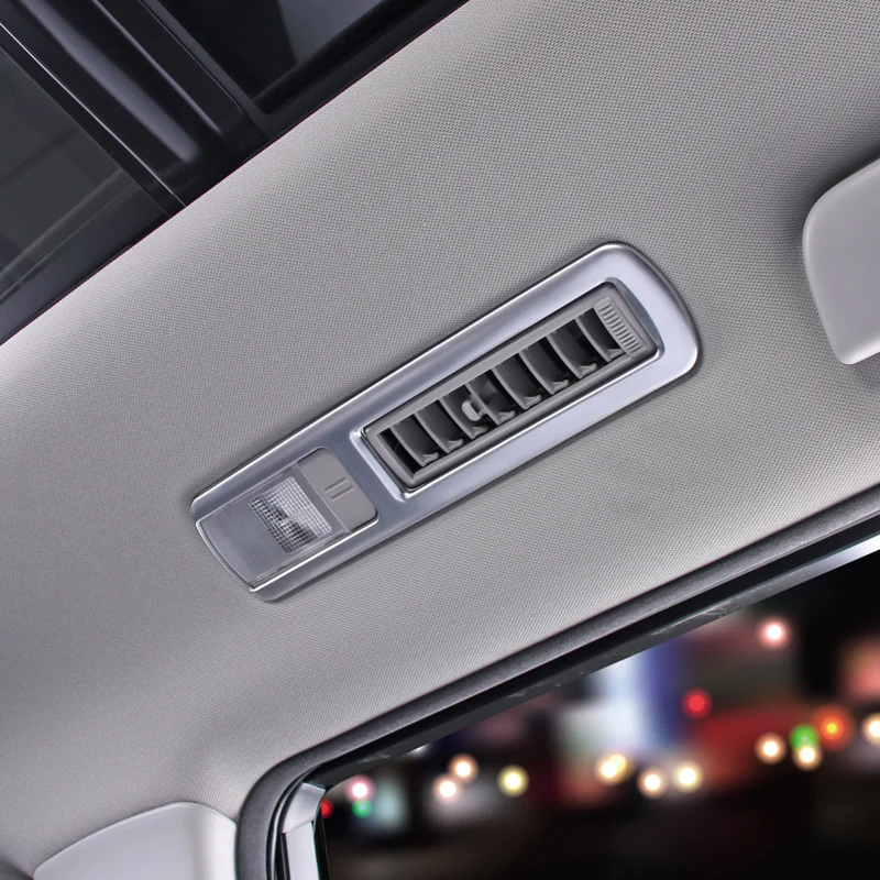 Lsrtw2017 abs автомобиль для чтения светильник рама хромированные дверные ручки