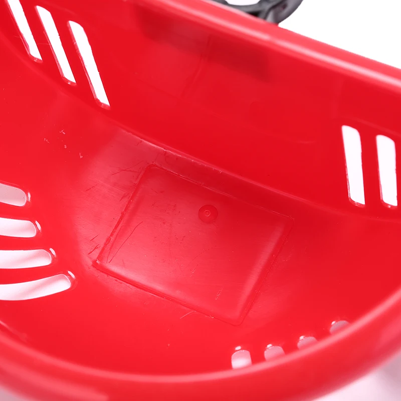 

1Pc Plastic Material Bike Scooter Basket Plastic Bicycle Bag For Children