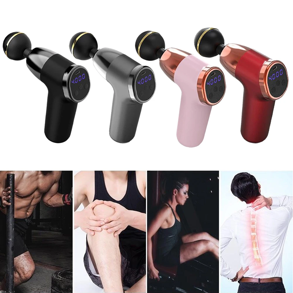 

Neck Muscle Massag Exercising Relaxation Slim Gun Massage Muscle Pain Therapy Tool for Body Relaxation