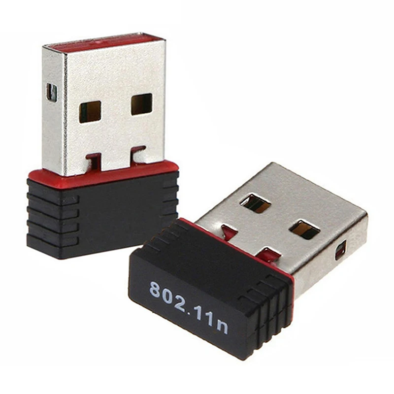 Мини USB WiFi WLAN Беспроводной сетевой адаптер 802 11 ключ Wifi приемник | Автомобили и