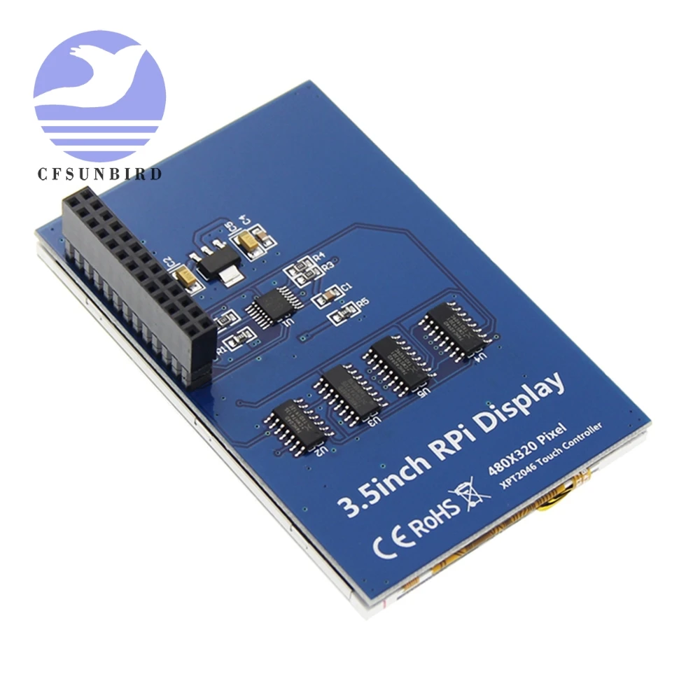 Сенсорный экран Raspberry Pi 3 5 дюйма TFT сенсорный pi 2 Model B | Электронные компоненты и
