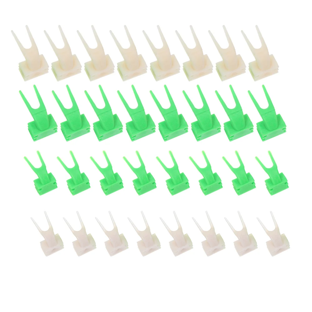 

100 Pcs Birds Parrots Fruit Fork Food Feeding Fork Bird Cage Accessories