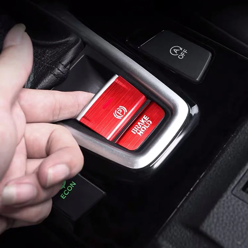 

Автомобильная электронная лампа, кнопка тормоза, крышка для Honda Accord 10, 2018, аксессуары для интерьера