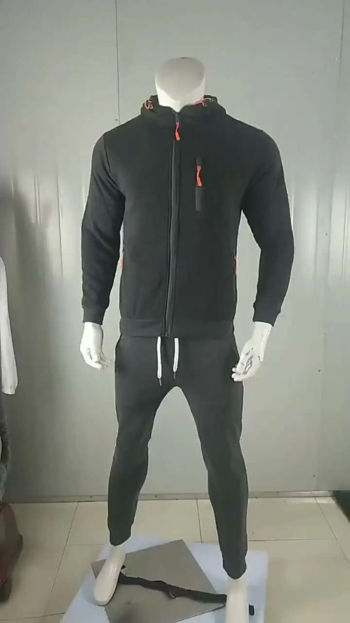 Спортивный костюм мужской зимний флисовая толстовка джоггеры комплект одежды