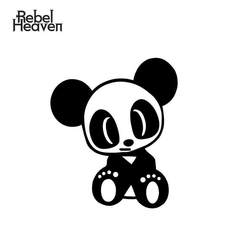 Rebel Heaven автомобильный Стайлинг забавная наклейка для автомобиля JDM панда DJ 1 набор