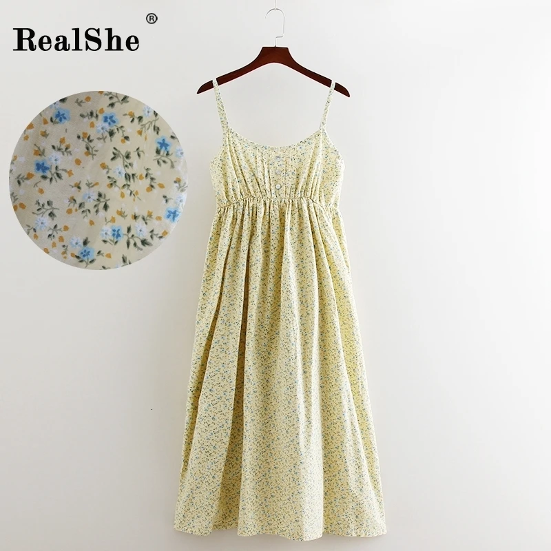 RealShe, женское вечернее платье, длинное, летнее, бохо платье, без рукавов, цветочный принт, пляжное платье, туника, макси платье, сарафан, Vestidos De Festa