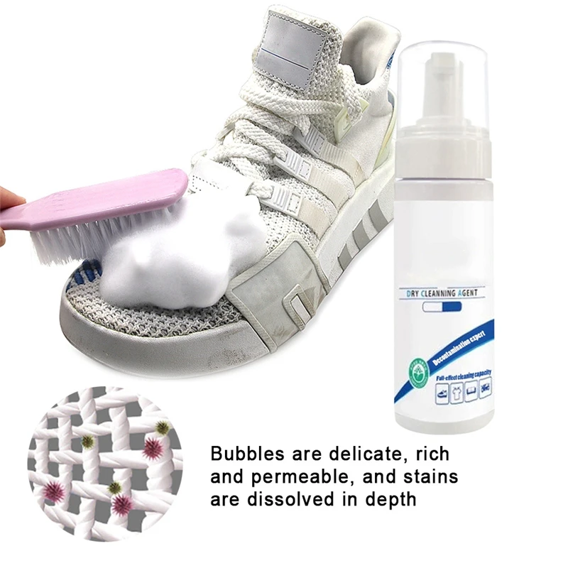 Wash Free Down Jacket Filled Cleaner Spray Dry Cleaning Agent Clothes Carpet Curtain Mattress | Дом и сад