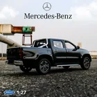 Модель автомобиля welly 1:24 Mercedes X-Class, Самовывоз, имитация автомобиля, украшение для коллекции, подарок, игрушка, литье под давлением, модель для мальчика