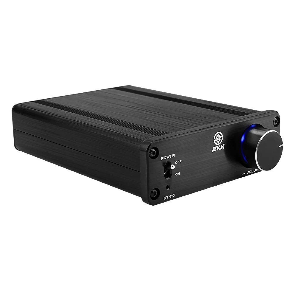 Black AIYIMA Amplificador TA2020 цифровой домашний усилитель аудио 2,0 HiFi мощность Стерео AV усилитель 25Wx2 DIY звук динамик мини-усилитель - Цвет: Black