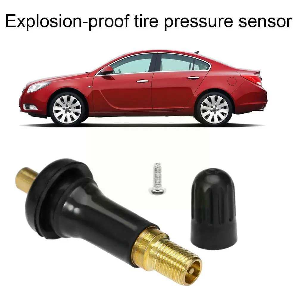 

Black Tpms Tire Pressure Sensor Stem Service Kit For Chevy 2 Model W9o3