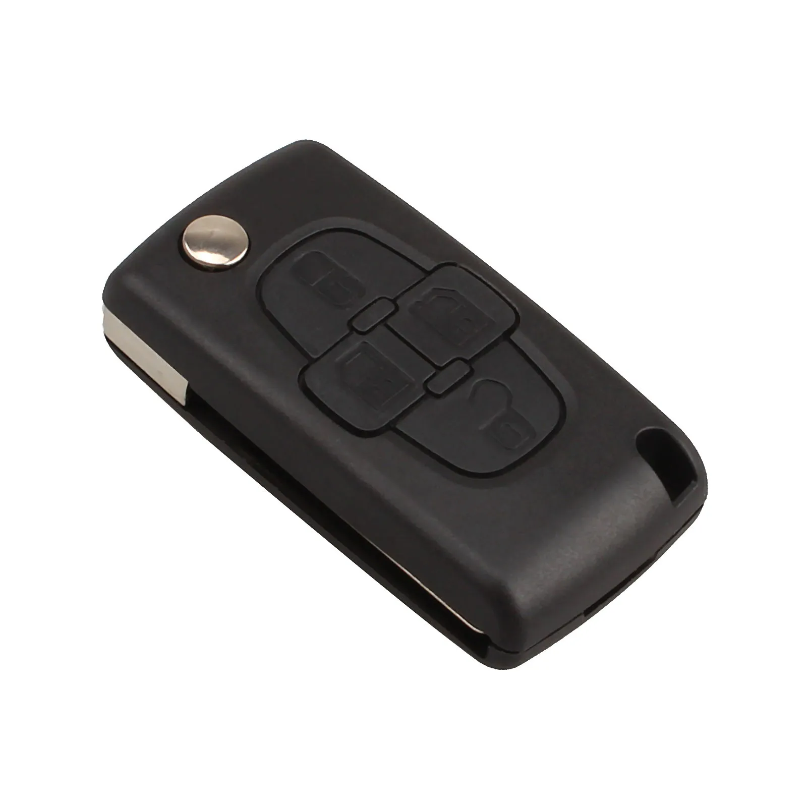 Сменный Чехол для автомобильного ключа с 4 кнопками раскладной складной чехол