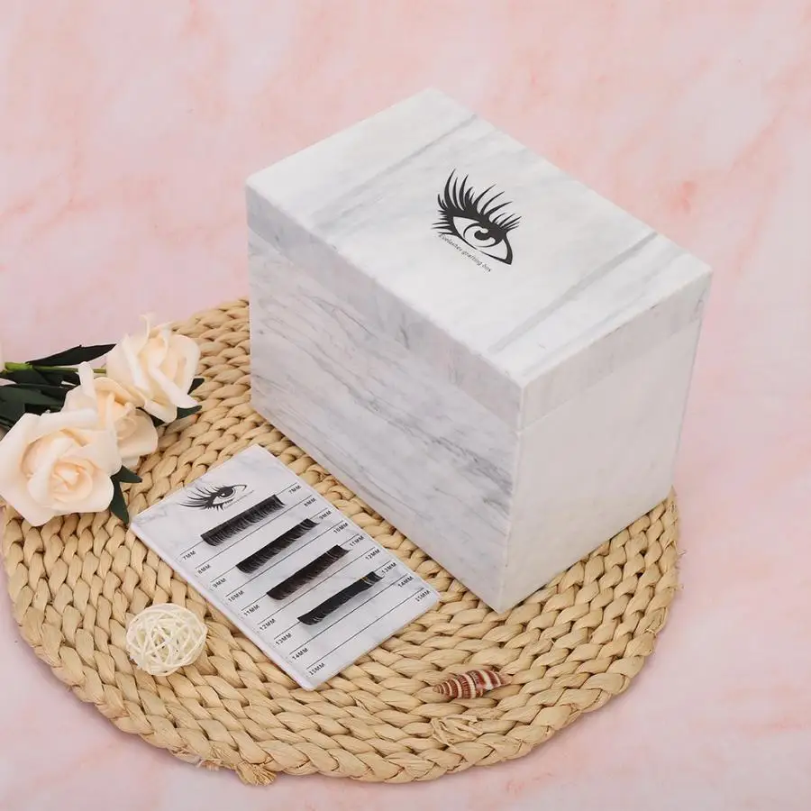 

10 Layers Exquisite False Eyelash Storage Box Grafting Eyelash Extension Box Organizer Eye Makeup Tool c