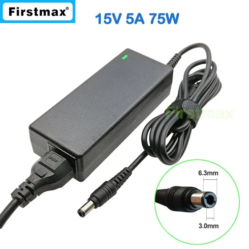 Зарядное устройство для ноутбука Toshiba Satellite M115-S3154 M20 M30 M30L M35 Equium A100 A80 M100 M40 M50 15 в 5 А