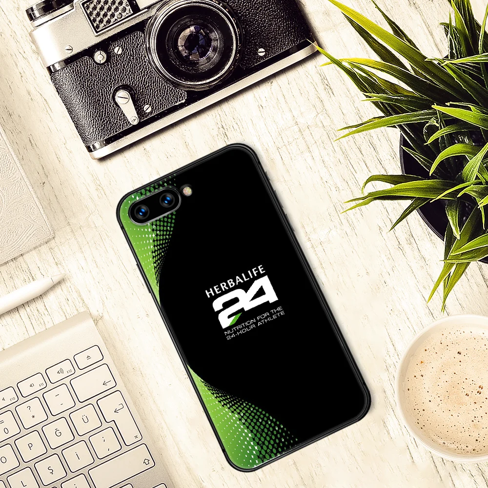 

Herbalife Brand Phone Case Cover Hull For HUAWEI honor 7a 8s 8a 8x 9 9x 10 20 i Lite Pro black Back Painting Cell Fashion Cover