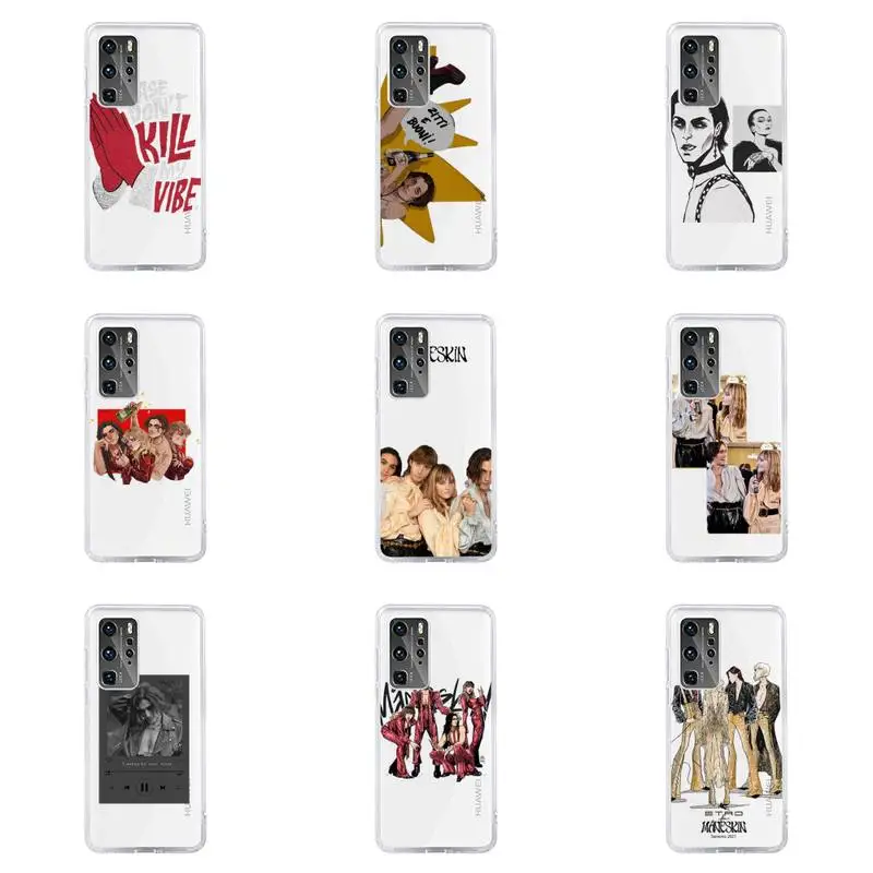 

maneskin damiano david Phone Case For Huawei P40 P30 P20 Mate Honor 10i 30 20 i 10 40 8x 9x Pro Lite Transparent Cover