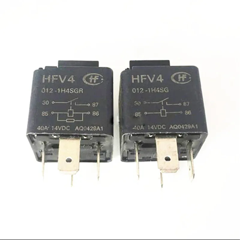 Реле HFV4 012 1H4SGR HFV40121H4SGR 12VDC DC12V 40A 4PIN|Реле| |