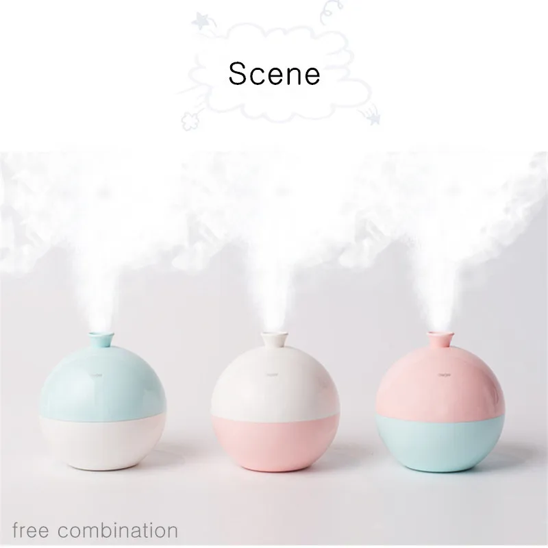 Мини шар ультразвуковой увлажнитель воздуха USB Арома диффузор воды тумана для