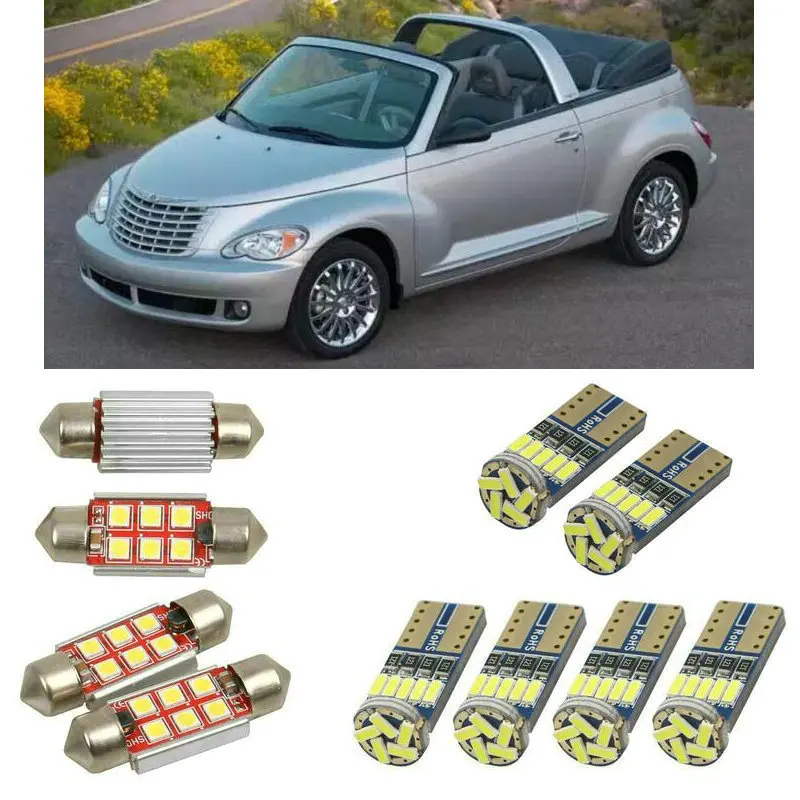 Сверхъяркая внутренняя светодиодная автомобильная лампа s для Chrysler pt cruiser