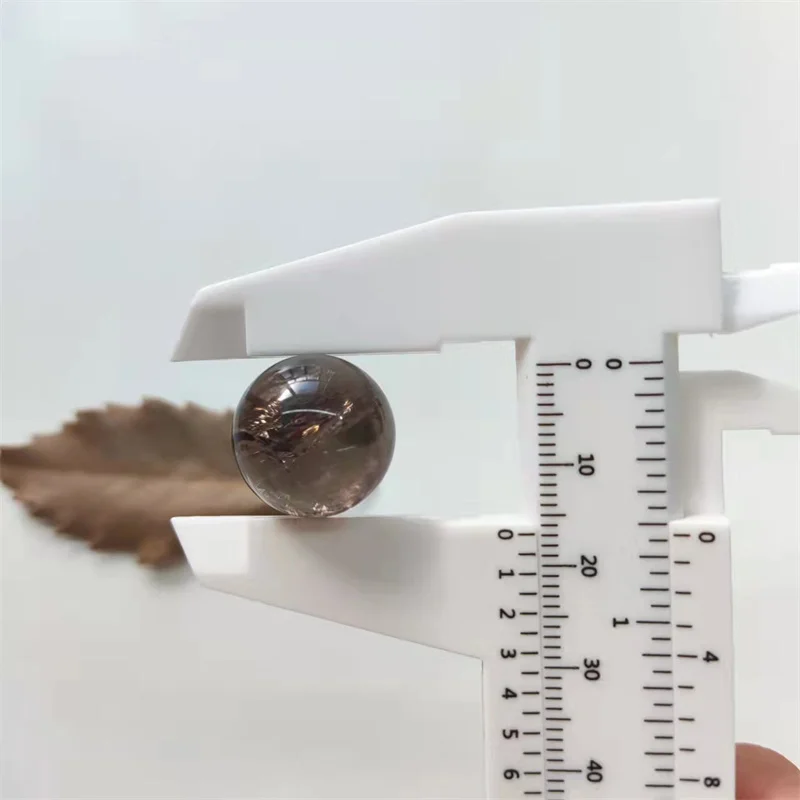 Маленький хрустальный драгоценный камень сфера ремесло Радужный дымчатый