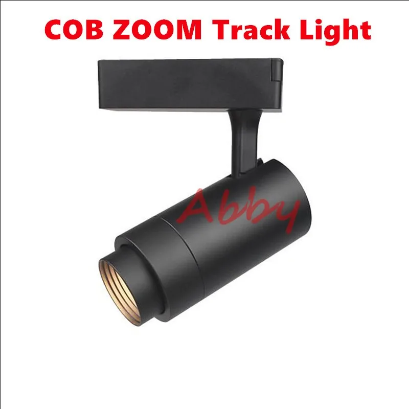 Высококачественный светодиодный Трековый светильник 15 Вт/25 Вт/35 Вт CREE COB ZOOM