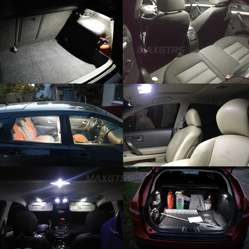 2 шт. Автомобильные светодиодные лампы C5W 15 Вт 12 В 31/36/39/41 мм|car interior dome light|12v led lights
