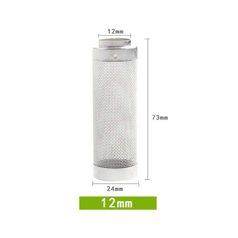 

Fish Tank Filter Stainless Steel Case Mesh Shrimp Special Cylinder Filters Inflow Inlets Protect Aquarium Accessories K3NA