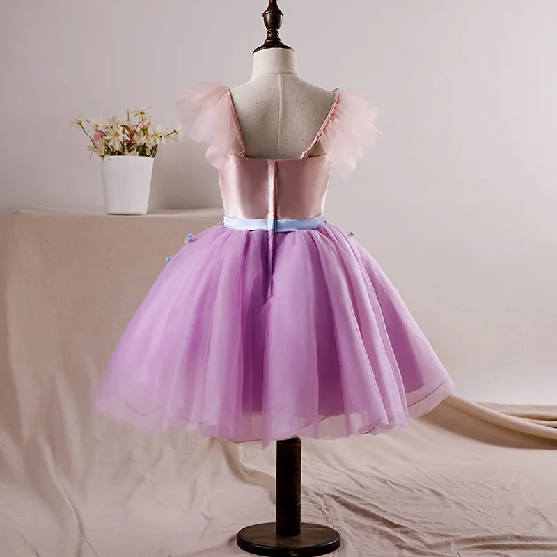 Цветочное платье для девочек детские платья первого причастия на свадьбу