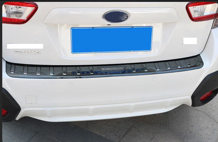 Для Subaru XV 2018 2019 автомобильные аксессуары из нержавеющей стали задняя наружная
