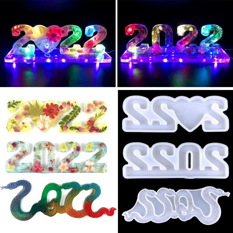 

2022 Desktop Decoration Epoxy Resin Mold DIY Wall Hanging UV Resin Silicone Mold Silicon Molds for Resin Art Handicraft Tools