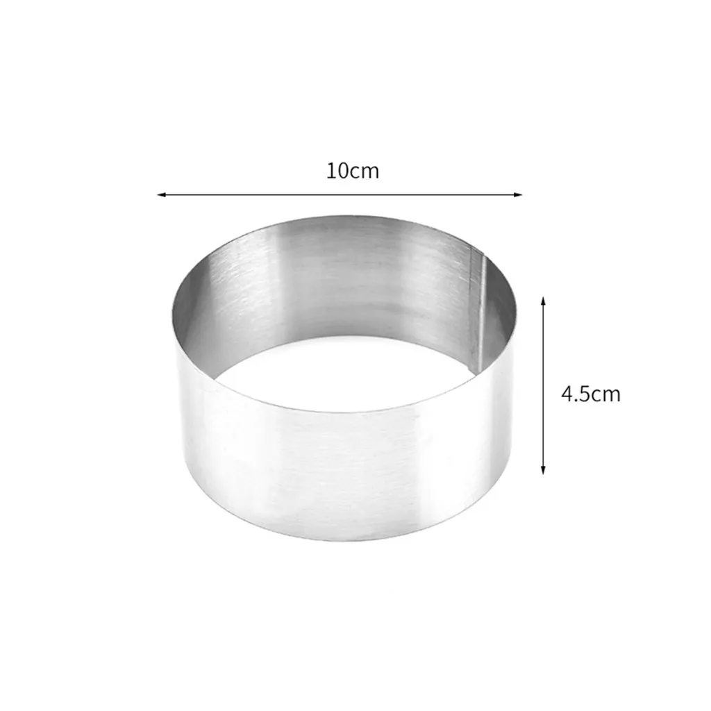 3 шт. круглая форма для мусса набор сделай сам форм торта инструмент выпечки из