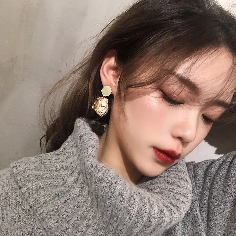 

Krasivaya Classic Rhinestones Earrings For Women Fashion Jewelry Trendy Gift