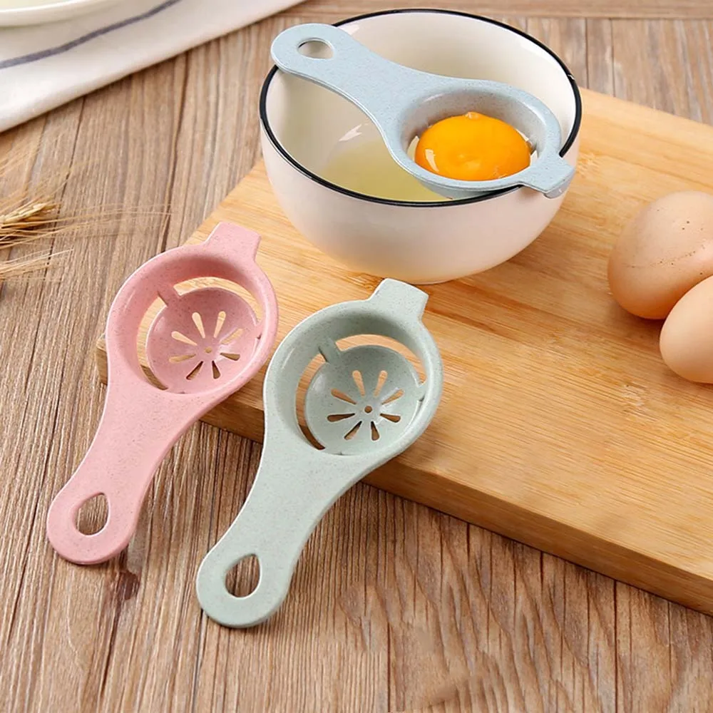 

Egg White Yolk Separator Baking Tool Cooking Sieve Filter Kitchen Essential Wheat Stalk Egg Tools Kitchen Tools & Gadgets