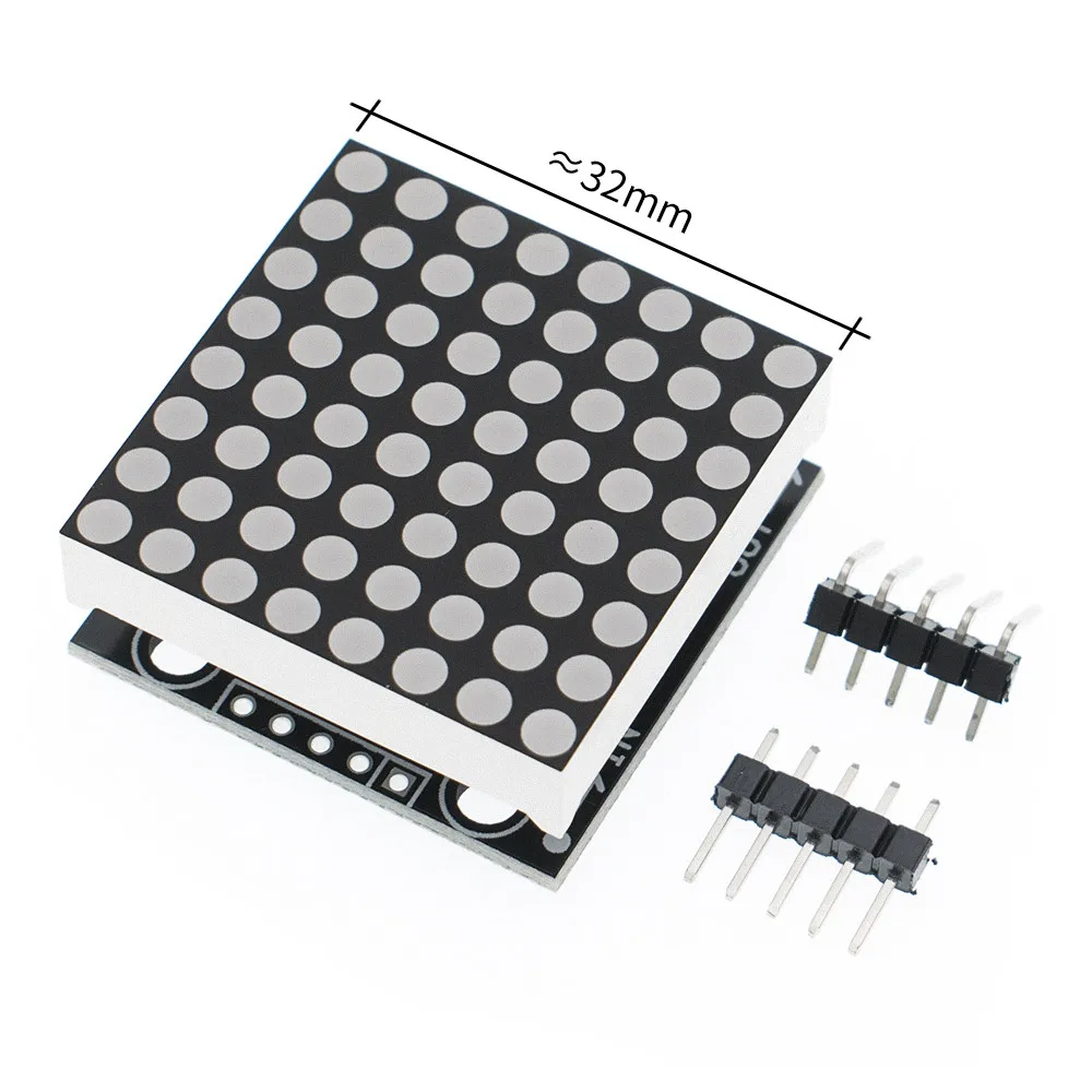 1 шт. Матричный Дисплей Модуль MAX7219 одночиповый модуль управления DIY kit