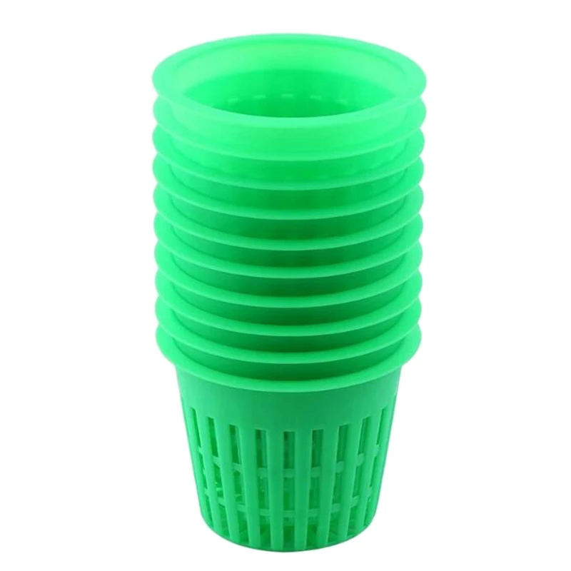 

50 шт., сетчатые чашки для гидропоники, высота 5,5 см